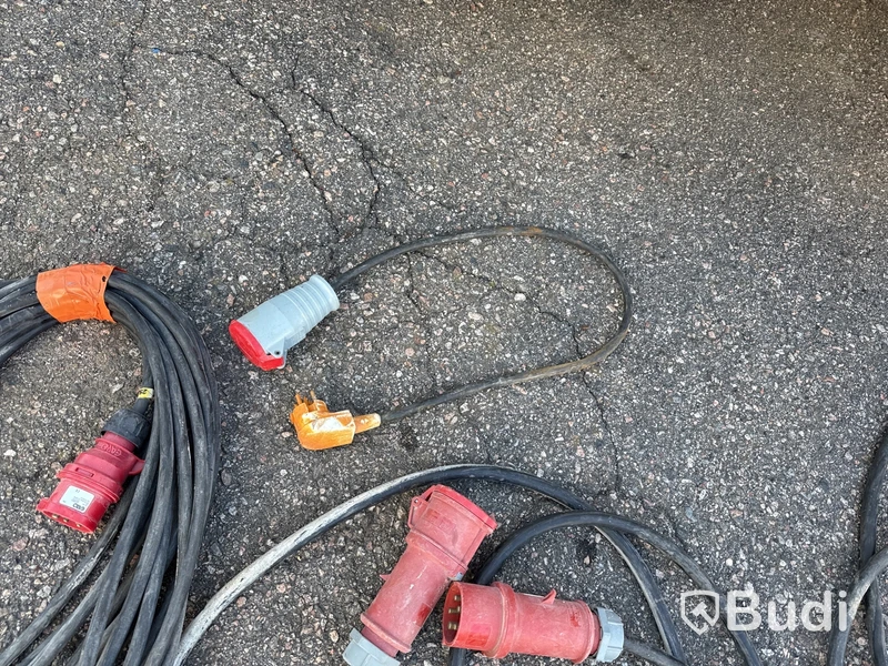 6 st Skarvsladdar 400 Volt