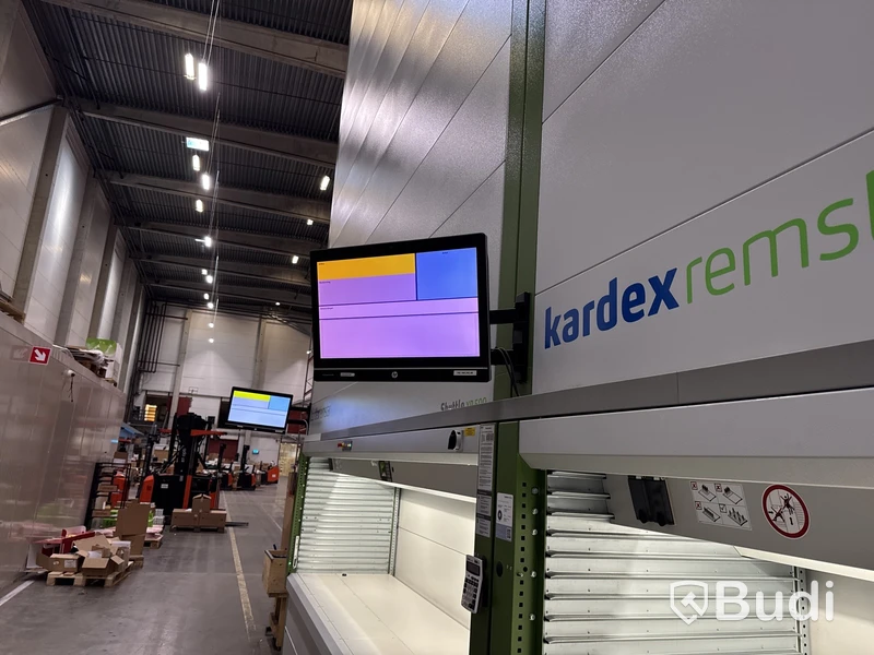 Lagerhiss/hissautomat, Kardex Shuttle XP 500 - Tre sektioner