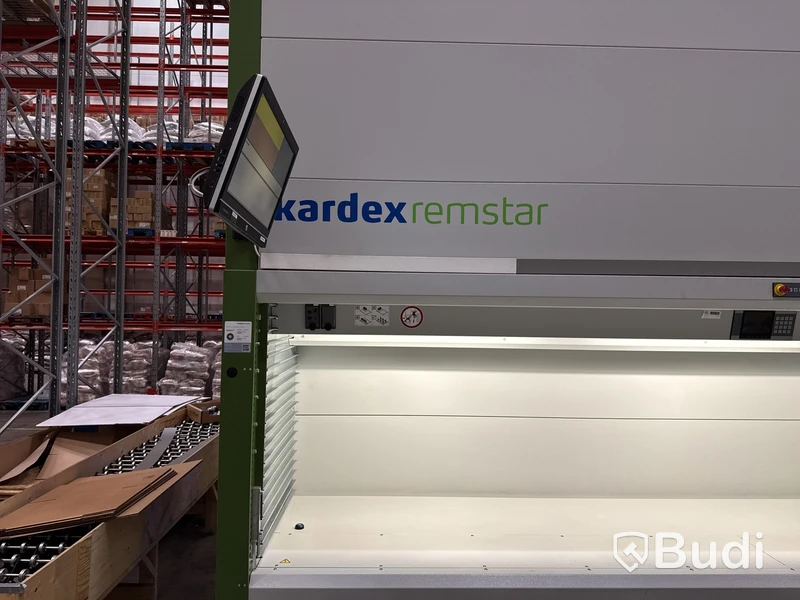 Lagerhiss/hissautomat, Kardex Shuttle XP 500 - Tre sektioner