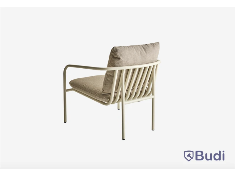 Fåtölj Brafab, Bendt, Teddy Beige/Pearl White. Ord. pris inkl. moms: ca 3395 kr