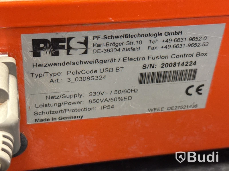 Plastsvets Plasson PolyCode