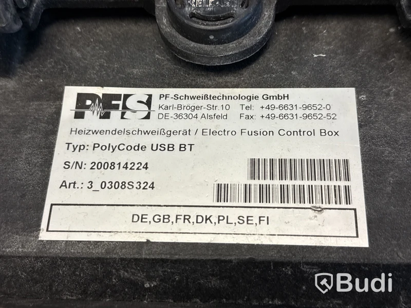 Plastsvets Plasson PolyCode
