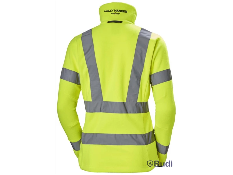 FLEECEJACKA HH 72174-360 GUL, DAM VARSEL LUNA STL. M