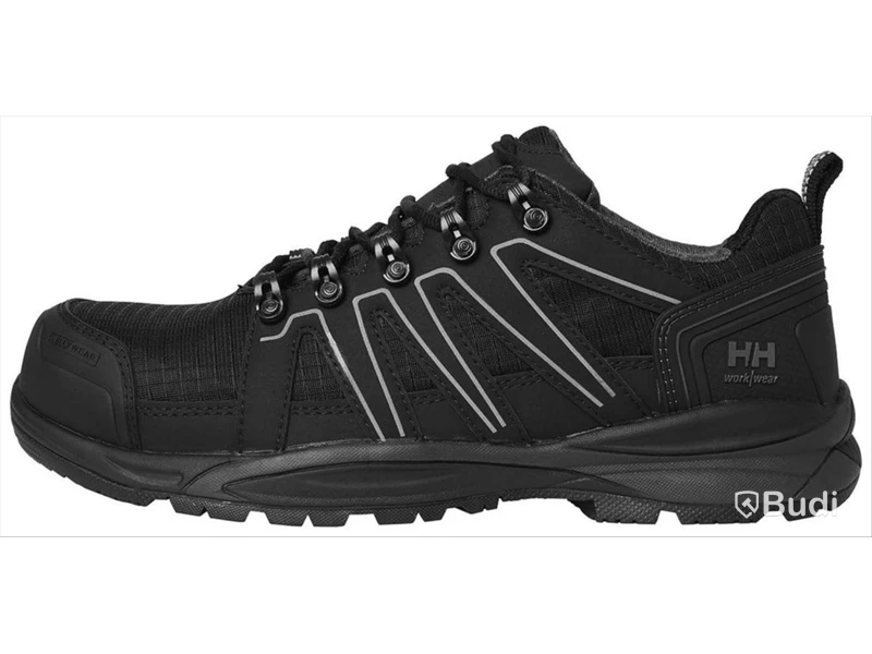 SKYDDSSKO HH 78421 S3 SNÖRE, MANCHESTER SVART/GRÅ STL. 47