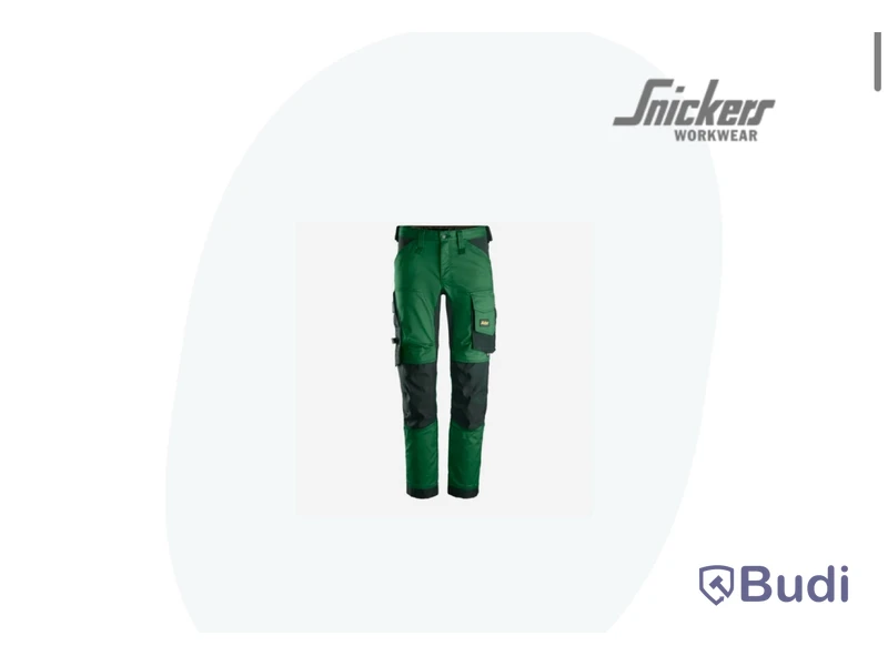 ARBETSBYXA SNICKERS WORKWEAR 6341 AllroundWork Arbetsbyxa  skogsgrön stl.50