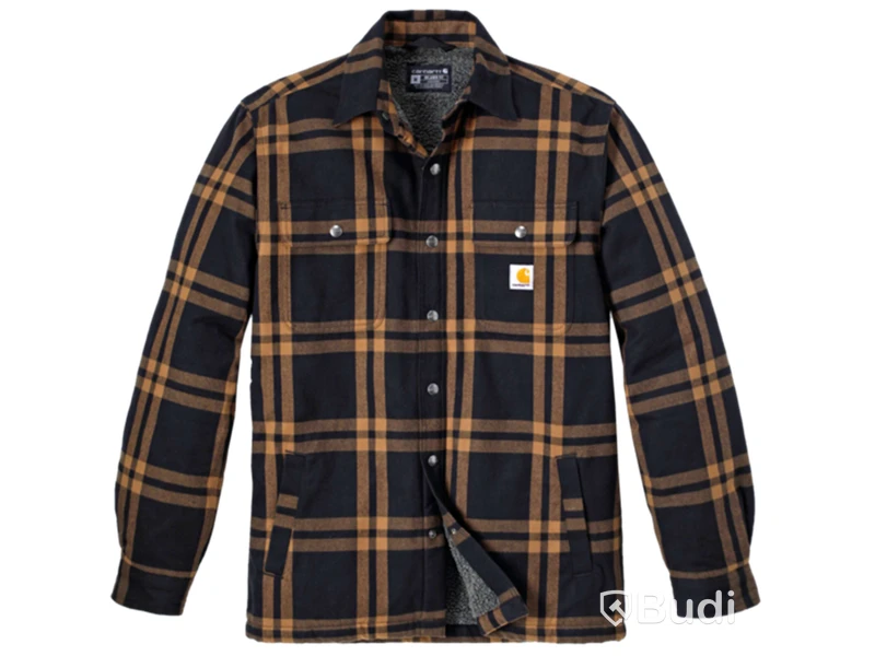 SKJORTA CARHARTT FLANELL STL. M