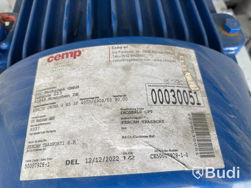 PDC vätgaskompressorpaket (Hög- & lågtryck) | PDC-13-7500/5000 & PDC-13-1250/3000 | 2023 (PDC Hydrogen Compressor Package (High & Low Pressure)