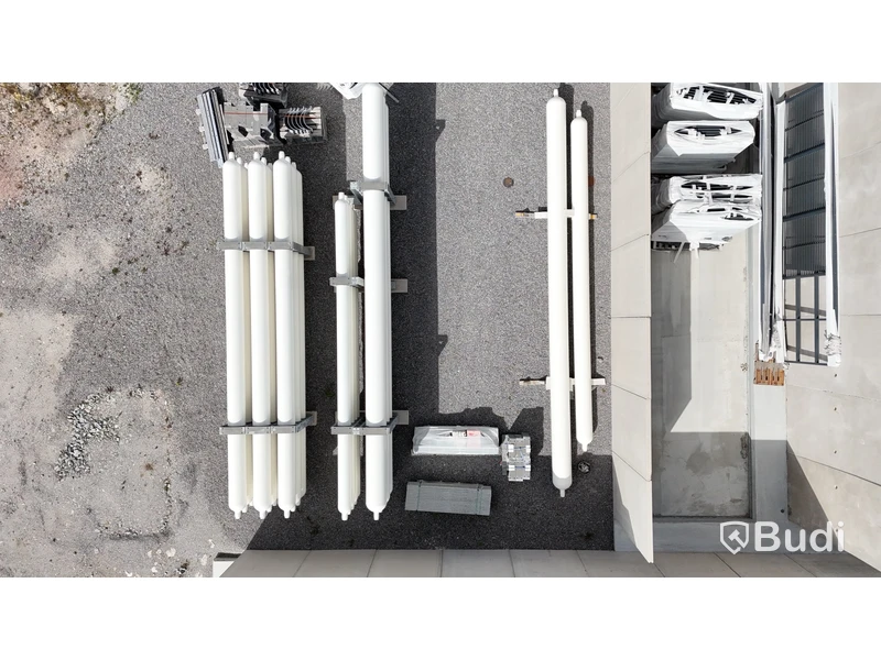 18 tuber/gasförråd med tubställningar för vätgas Tenaris 2023 (18 pcs gas cylinders for hydrogen)