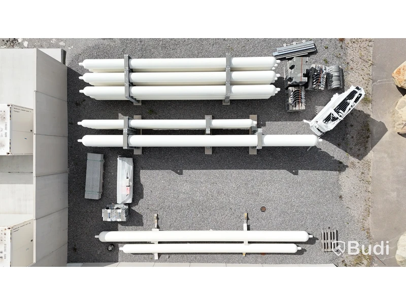 18 tuber/gasförråd med tubställningar för vätgas Tenaris 2023 (18 pcs gas cylinders for hydrogen)