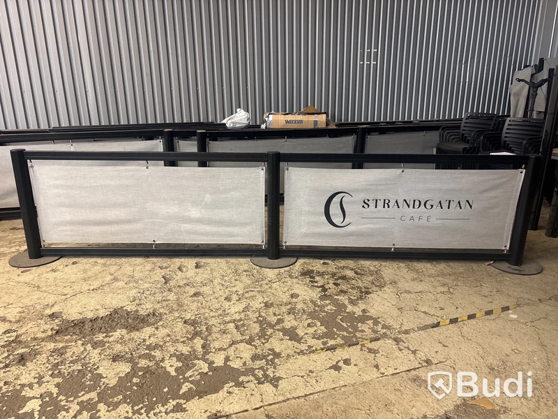 Restaurangstaket Weland ca 60 meter