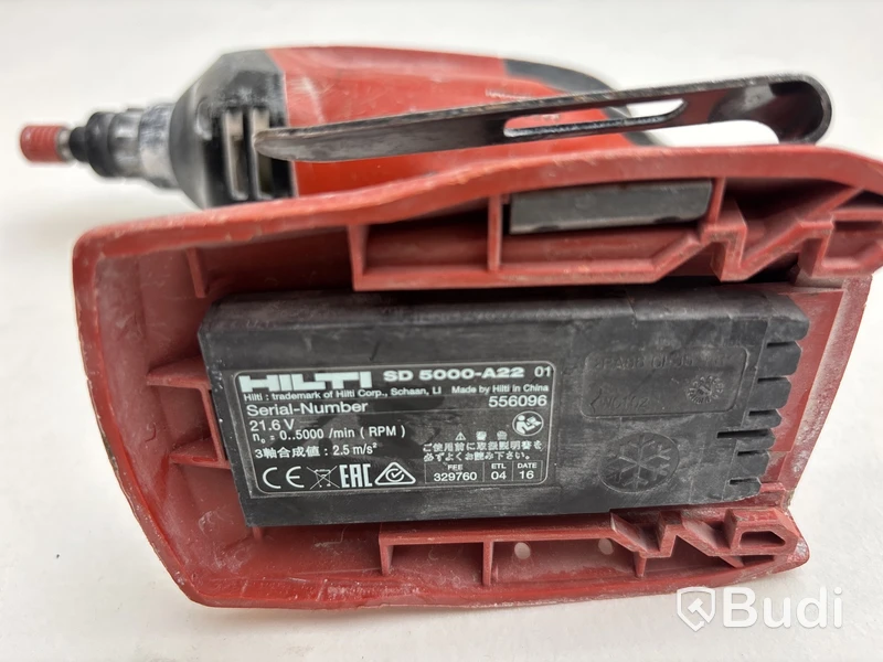 Slagskruvdragare Hilti SIW 22-A och Skruvdragare Hilti SD 5000-A22