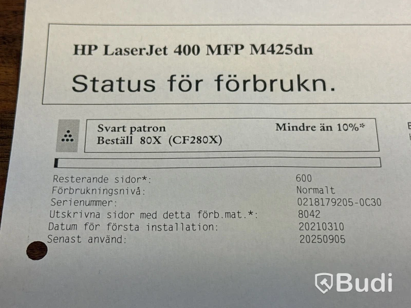 Laserskrivare HP LaserJet Pro 400 MFP