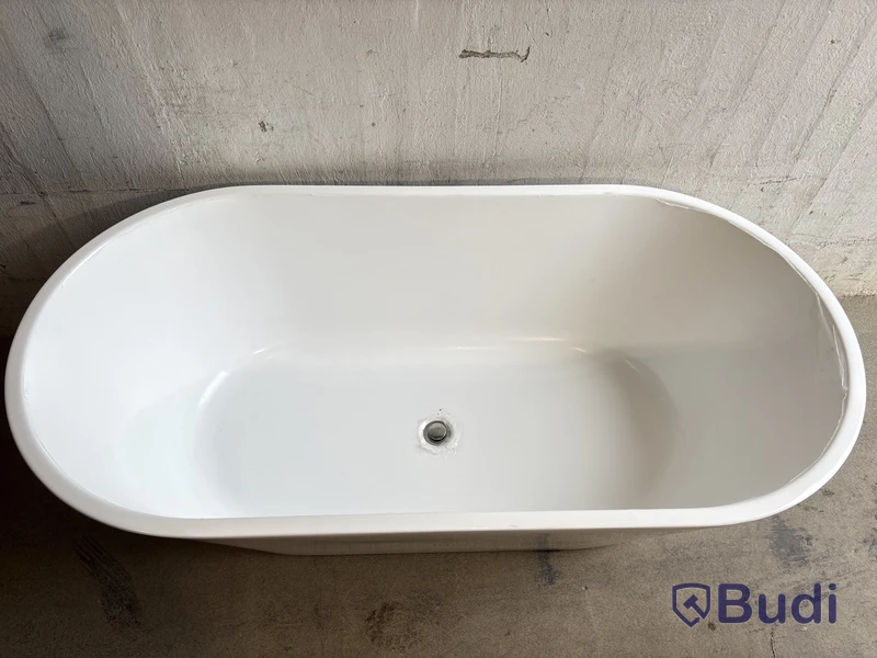 BADKAR BATH DELUXE FLORIDA FRISTÅENDE VIT 160 CM