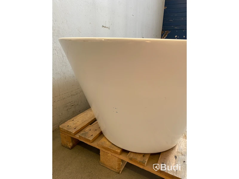 BADKAR BATH DELUXE FLORIDA FRISTÅENDE VIT 160 CM