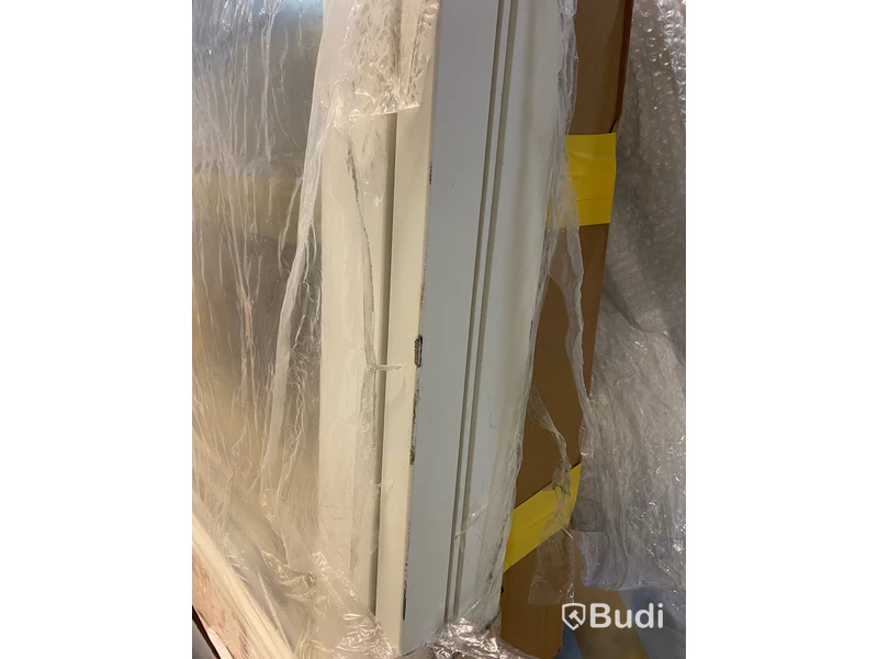 ALTANDÖRR SOLID ELEMENTS VHED 3-GLAS TRÄ VIT 10x21 VÄNSTER