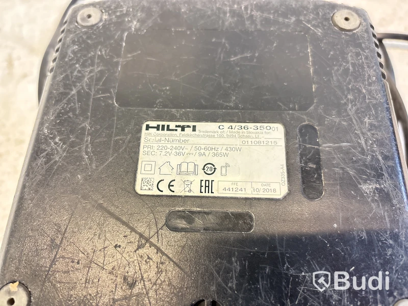 Skruvdragare med batteri HILTI, TE 6-A36