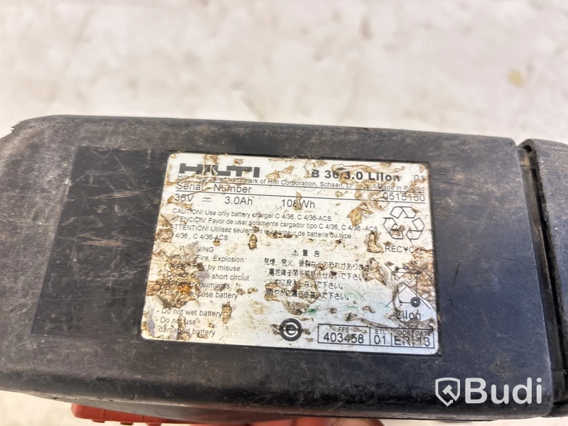 Skruvdragare med batteri HILTI, TE 6-A36