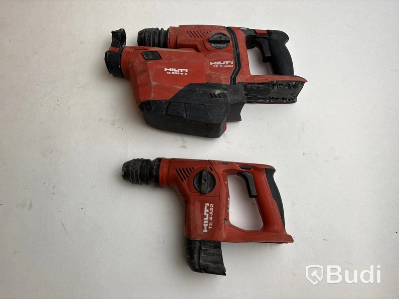 Borrhammare Hilti TE S-A22 och borrhammare Hilti TE 4-A22