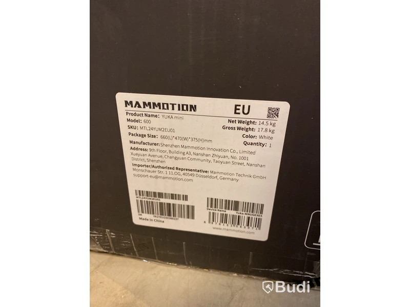 ROBOTGRÄSKLIPPARE MAMMOTION YUKA MINI 600M² - reservdelsobjekt
