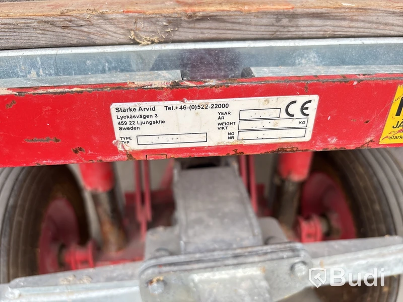 Transportvagn Starke Arvid, max 1.500 kg