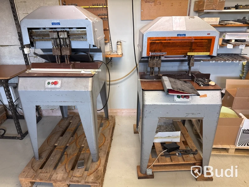 2 st Borrmaskin Multidriller MK510