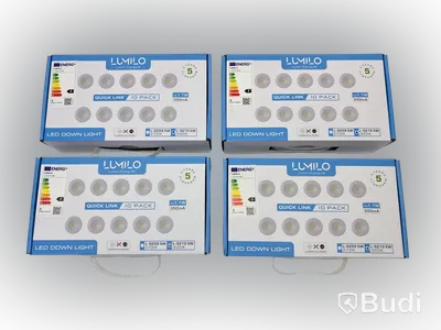 4 st. 10-pack LED-lampa Lumilo Quick link