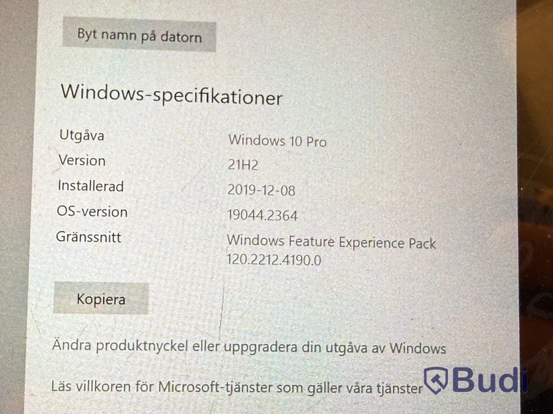 Surfplatta Lenovo  med Windows 10