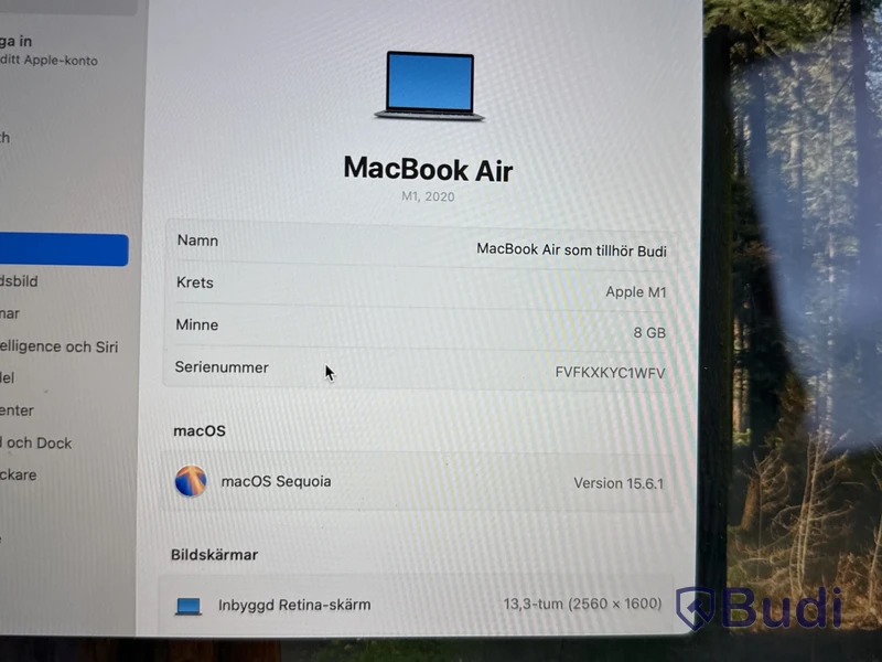 MacBook Air M1 8GB