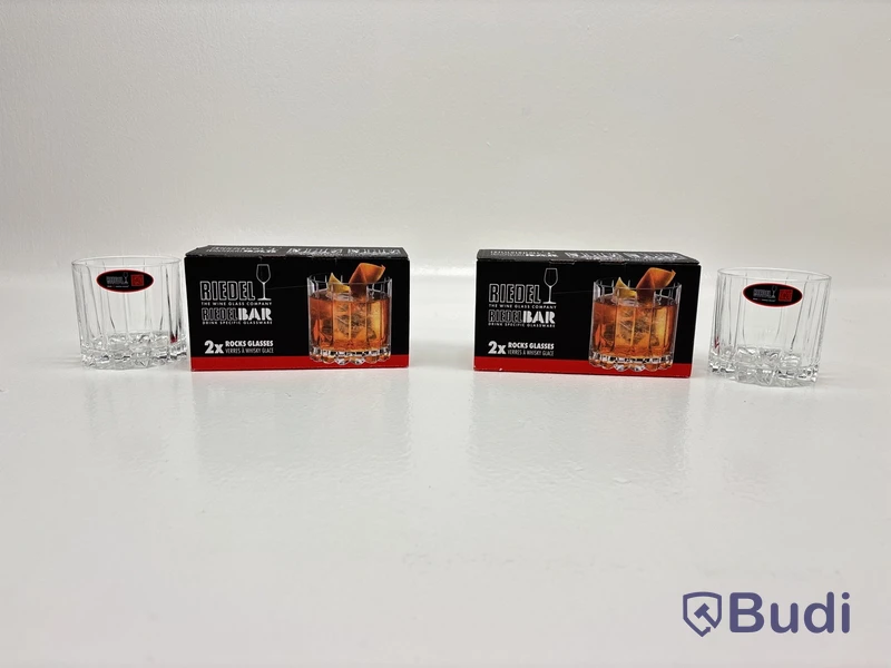 6 st. Drinkglas Riedel.  Totalt ord. pris inkl. moms: 3474 kr