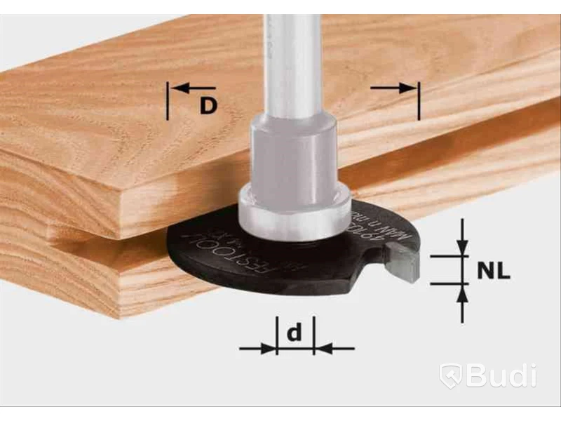 FRÄSSTÅL FESTOOL SKIVNOT, HW D40X5