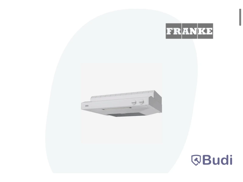 Spisfläkt FRANKE Classic 1291A vit/kolfilter 60 cm