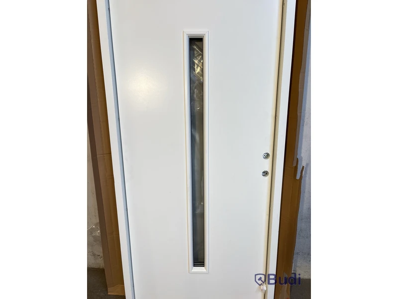 YTTERDÖRR SOLID ELEMENTS VÄXJÖ VIT 10X21 HÖGER