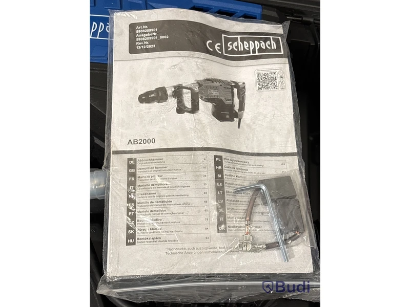 BILNINGSHAMMARE SCHEPPACH AB2000 1700W