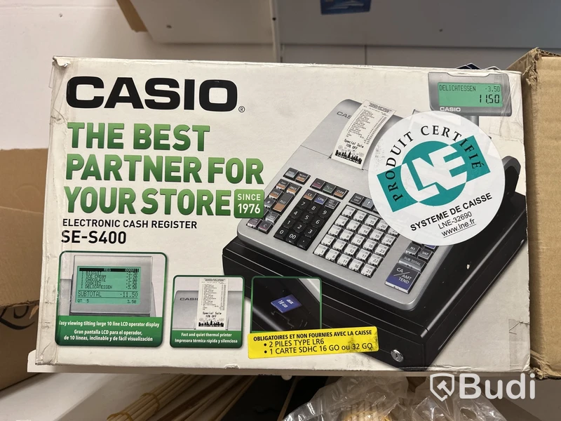 Kassaregister CASIO SE-S400