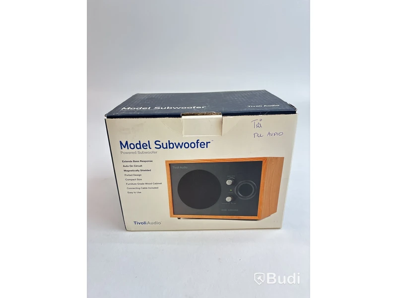 Radio Tivoli Audio Subwoofer. Ord. pris inkl. moms: ca 3000 kr.