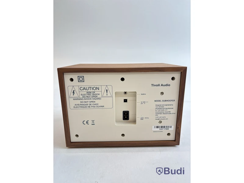 Radio Tivoli Audio Subwoofer. Ord. pris inkl. moms: ca 3000 kr.