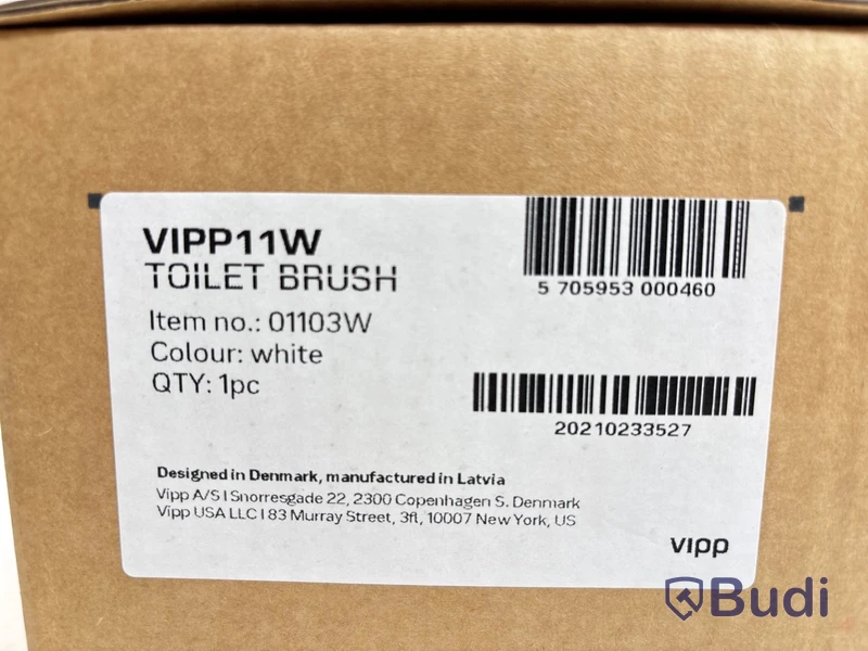 Toalettborste Vägg Vipp. Ord. pris inkl. moms: ca 2295 kr.