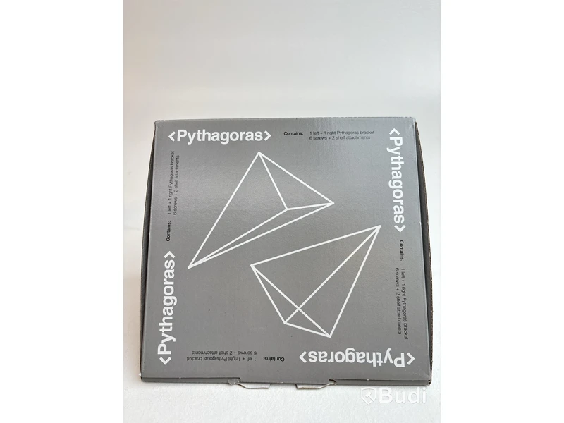 4 st. Konsol Pythagoras,  Totalt ord. pris inkl. moms: ca 990 kr.