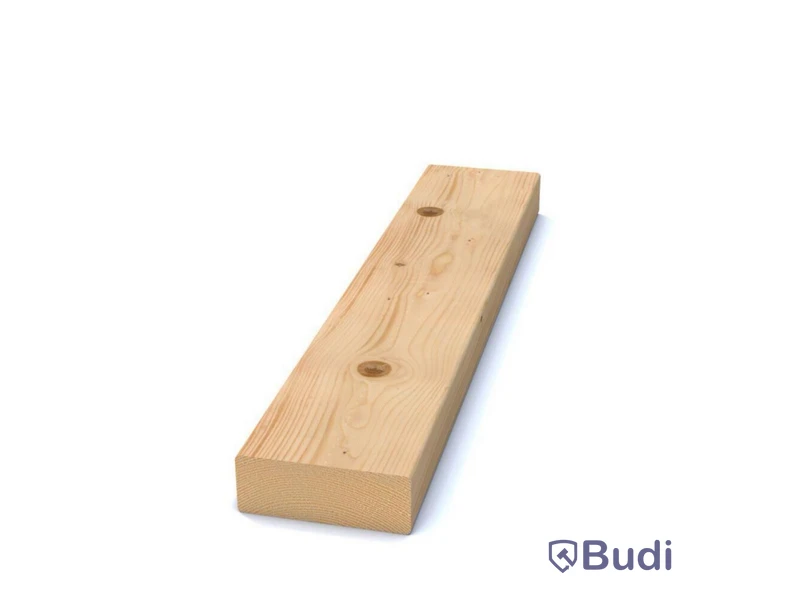 55 st. Byggregel C24 45X120MM L:2.5 M, 661519