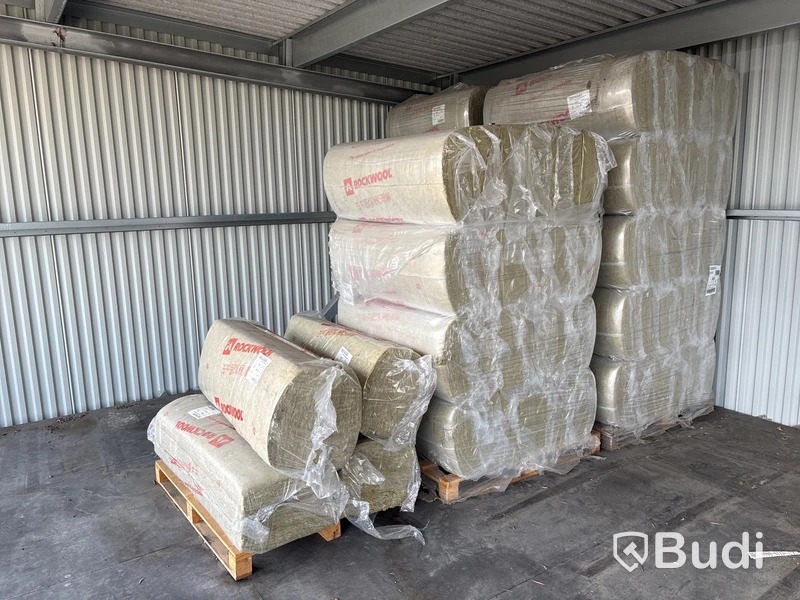 88 st. Isolering Rockwool Stålregelskiva 40 1200X455X95 MM 3.28 M2/PKT, 295386
