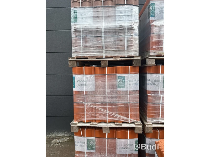 720 st. Takpannor St.Eriks Mjöbäck Blank Tegelröd
