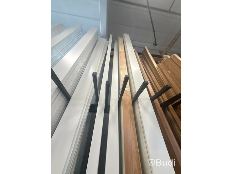 6 st. Täckbräda 21x95 mm l:4400 mm vit 0502-y furu, 63997814