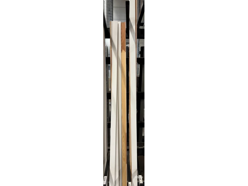 Parti med Klackfoder Furu 21X56MM Vit, olika längder, 724898