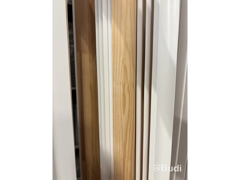 23 st. Hålkälslist Furu 15X43MM Vit L: 4400 mm, 561502
