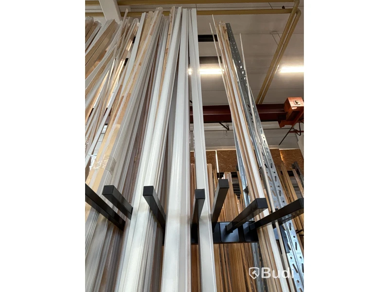 25 st. Hålkälslist Furu 15X56MM Vit L: 4400 mm, 402925