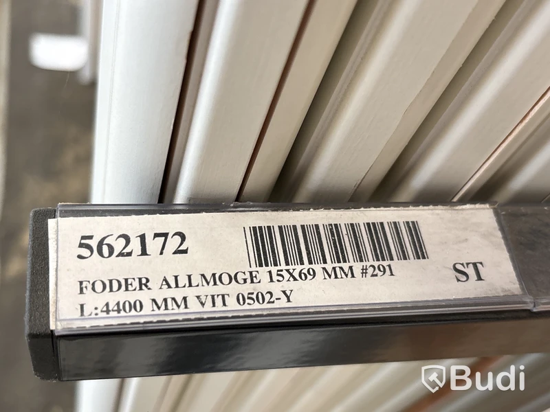 30 st. Foder Allmoge #291 Furu 15X69MM L:4400 MM Vit, 562172
