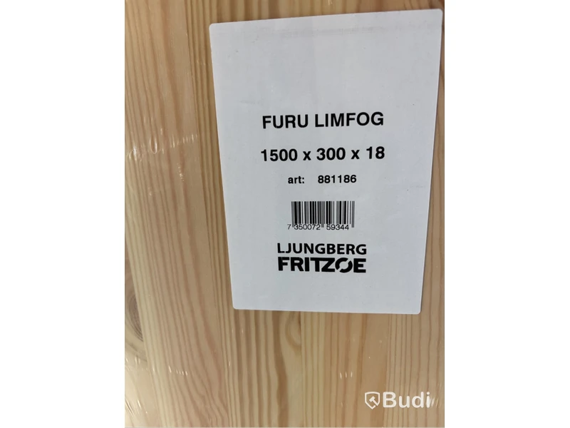 Träskivor Limfog, Furu, olika storlekar, 555929