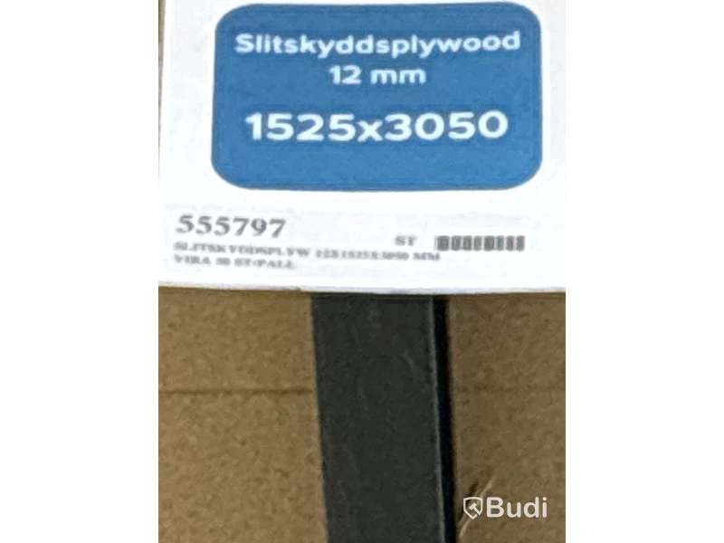 8 st. Slitskyddsplywood, Vira, 12X1525X3050, 555797