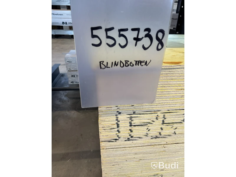 Parti med Blindbottenplywood, 9X550X1200, 555738