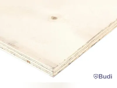 19 st. Konstruktionsplywood, K-plywood Gran 20/70, 21X2500X1200MM, 77291624